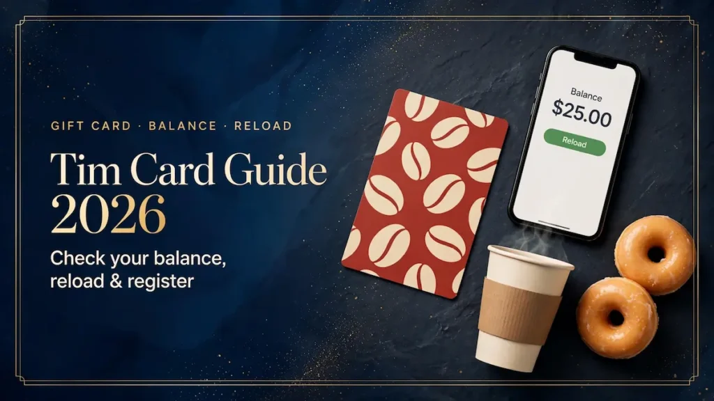 Tim Card Balance Check 2026 – Tims Gift Card Guide (Canada)